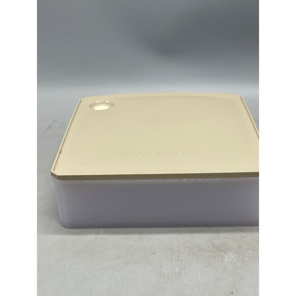 Tupperware 1.2L vented seal square modular container 5322A-4 5320A-1 READ - Picture 2 of 5